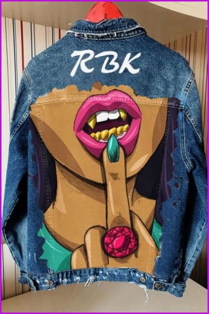 Vintage Loose Denim Jacket - Furdela