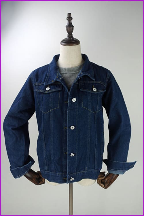 Vintage Loose Denim Jacket - Furdela