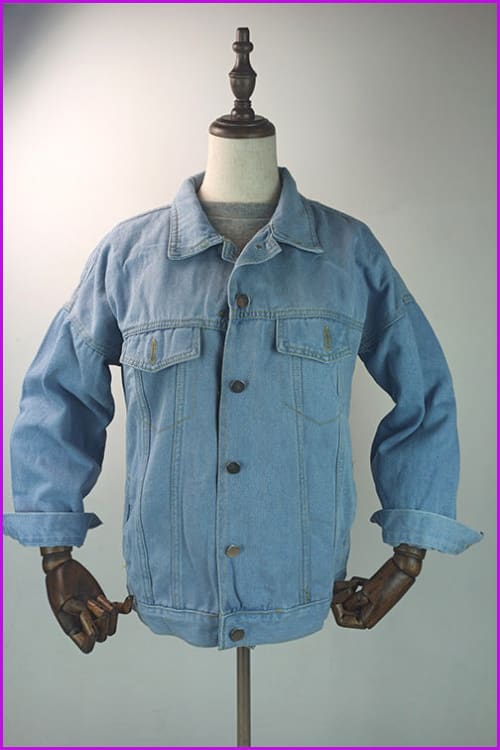 Vintage Loose Denim Jacket - Furdela