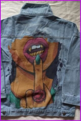 Vintage Loose Denim Jacket - Furdela
