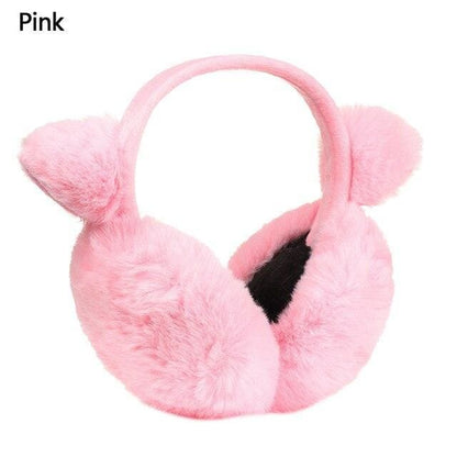 Warm Foldable Plush Earmuffs DC354 - Furdela