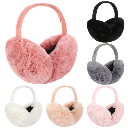 Warm Foldable Plush Earmuffs DC354 - Furdela