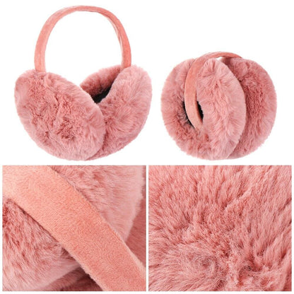 Warm Foldable Plush Earmuffs DC354 - Furdela