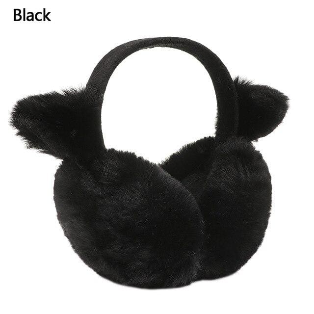 Warm Foldable Plush Earmuffs DC354 - Furdela