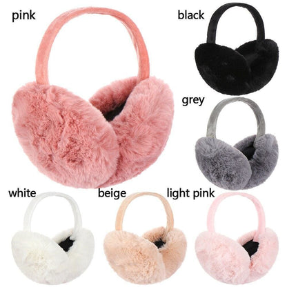 Warm Foldable Plush Earmuffs DC354 - Furdela