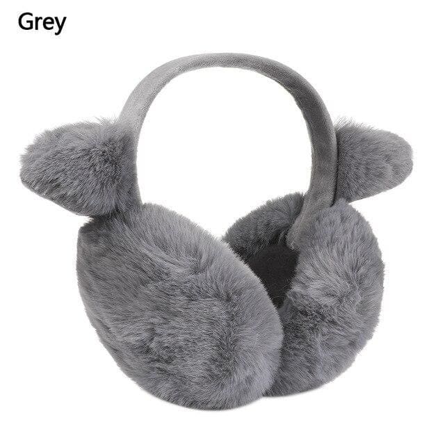 Warm Foldable Plush Earmuffs DC354 - Furdela