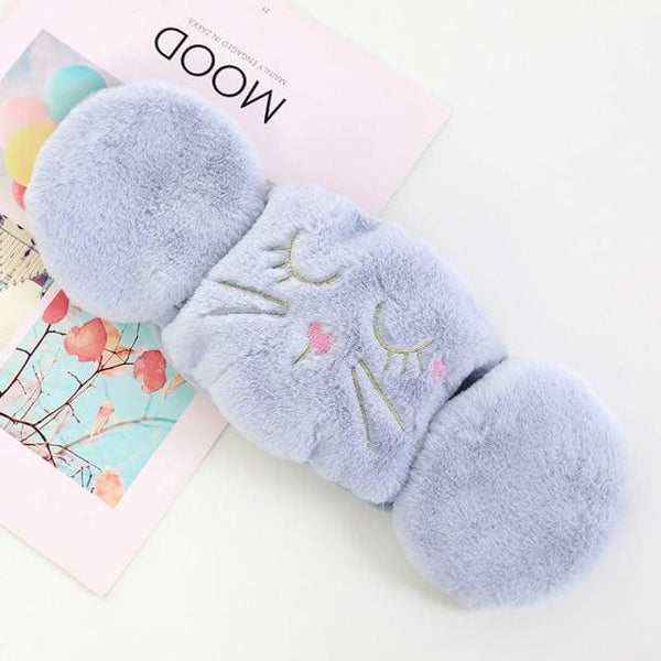 Winter Fur Earmuffs Mask for Face - Furdela Wholesale