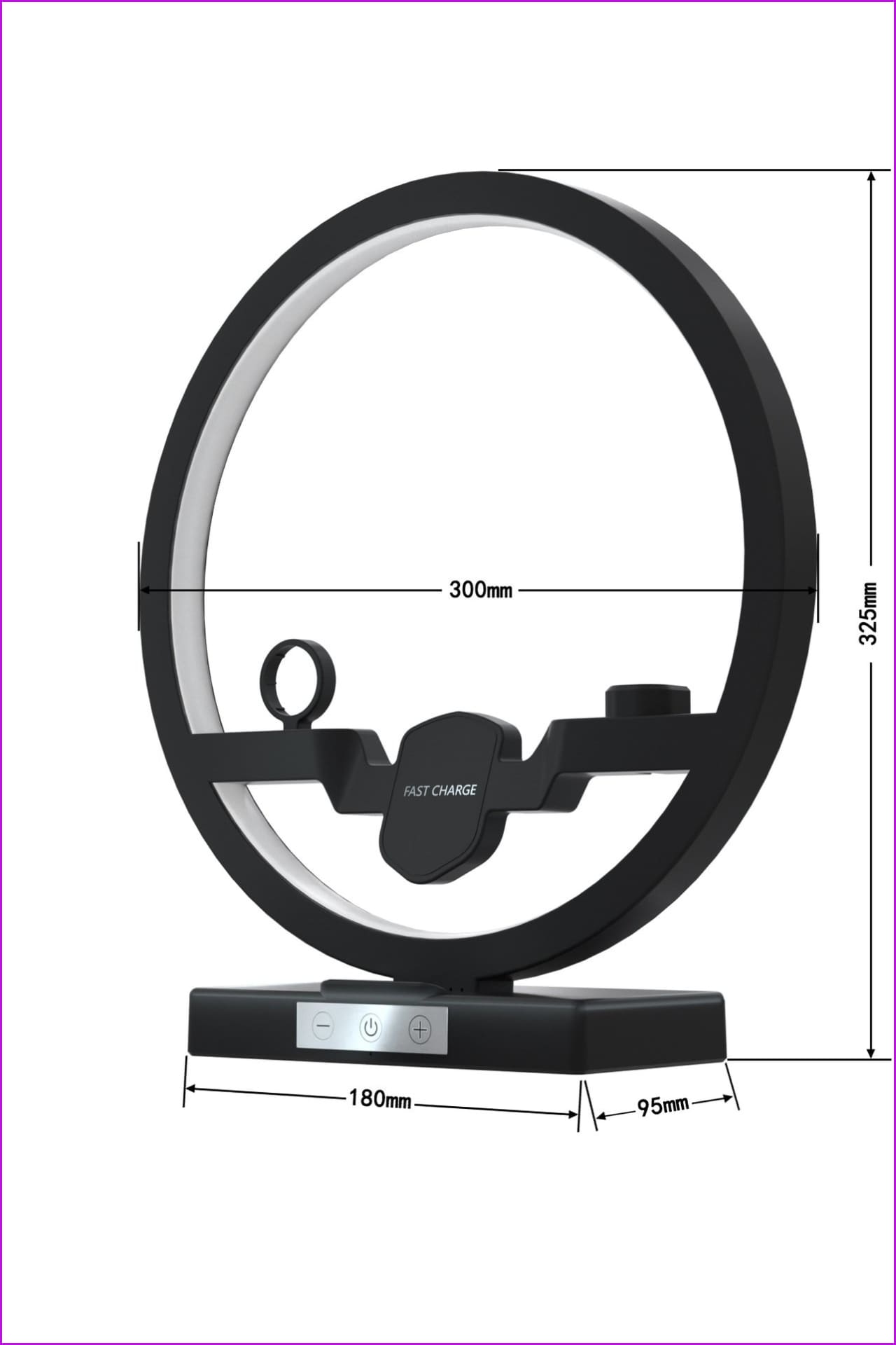 Wireless Charger Holder 3 in 1 with Watch F337 - Furdela