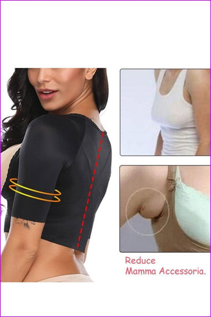 Women Control Shapewear Upper Arm Shaper Post Surgical Slimmer F2464 - Furdela