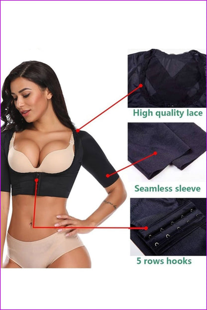 Women Control Shapewear Upper Arm Shaper Post Surgical Slimmer F2464 - Furdela