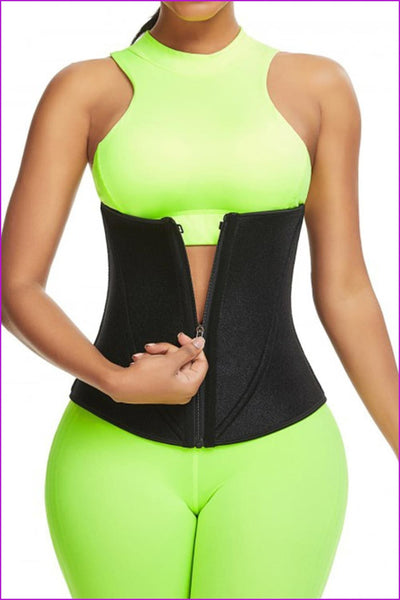 Women Waist Trainer Cincher Belt Tummy Control Sweat Girdle F3604 - Furdela
