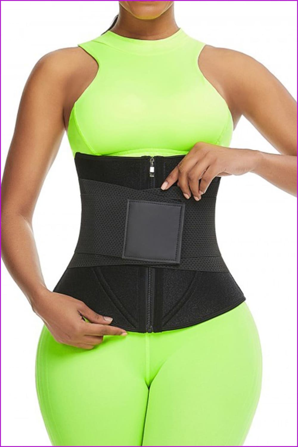 Women Waist Trainer Cincher Belt Tummy Control Sweat Girdle F3604 - Furdela