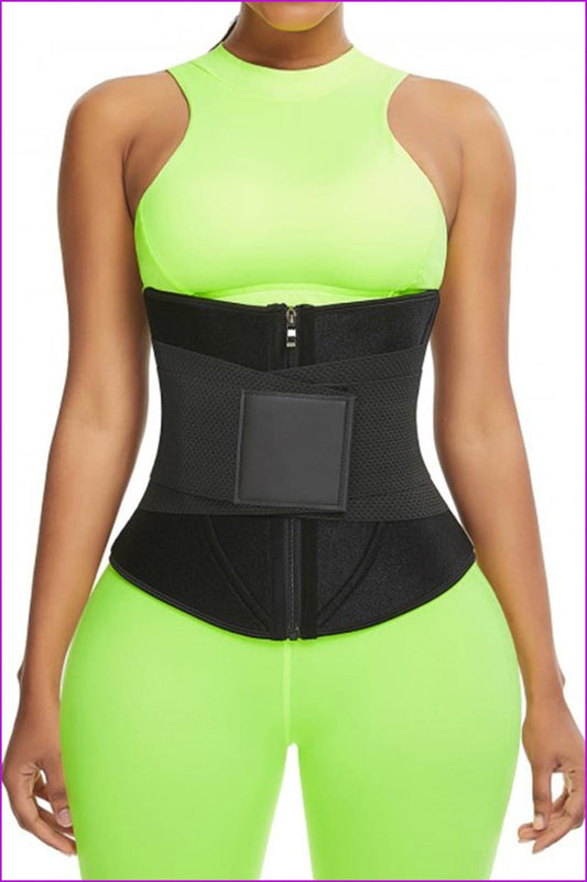 Women Waist Trainer Cincher Belt Tummy Control Sweat Girdle F3604 - Furdela