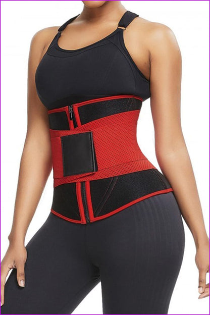 Women Waist Trainer Cincher Belt Tummy Control Sweat Girdle F3604 - Furdela