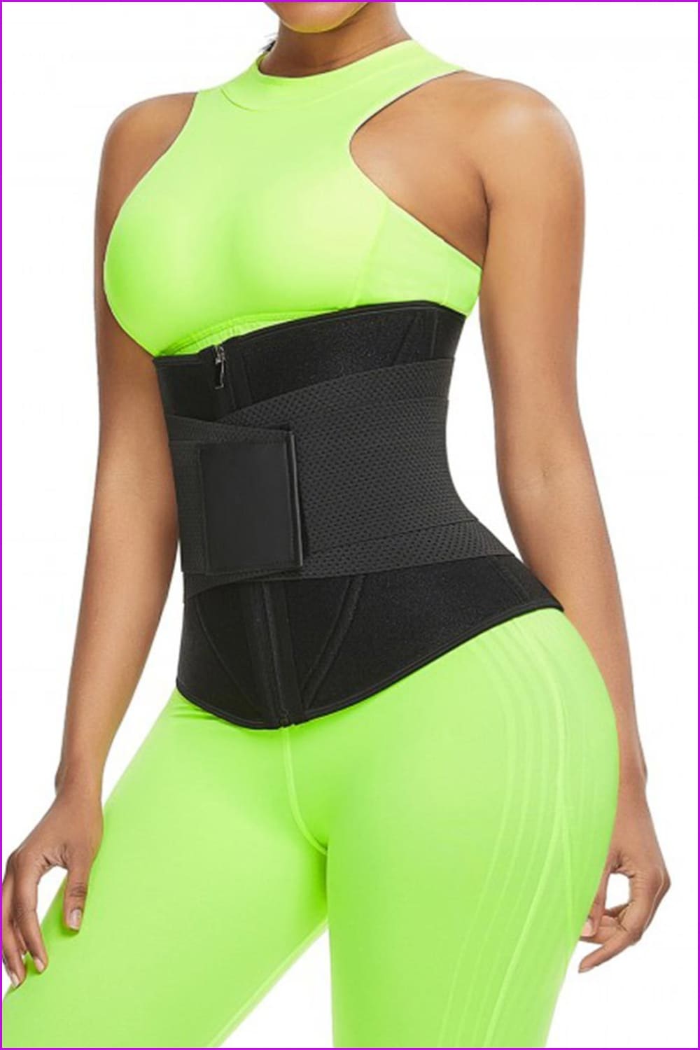 Women Waist Trainer Cincher Belt Tummy Control Sweat Girdle F3604 - Furdela