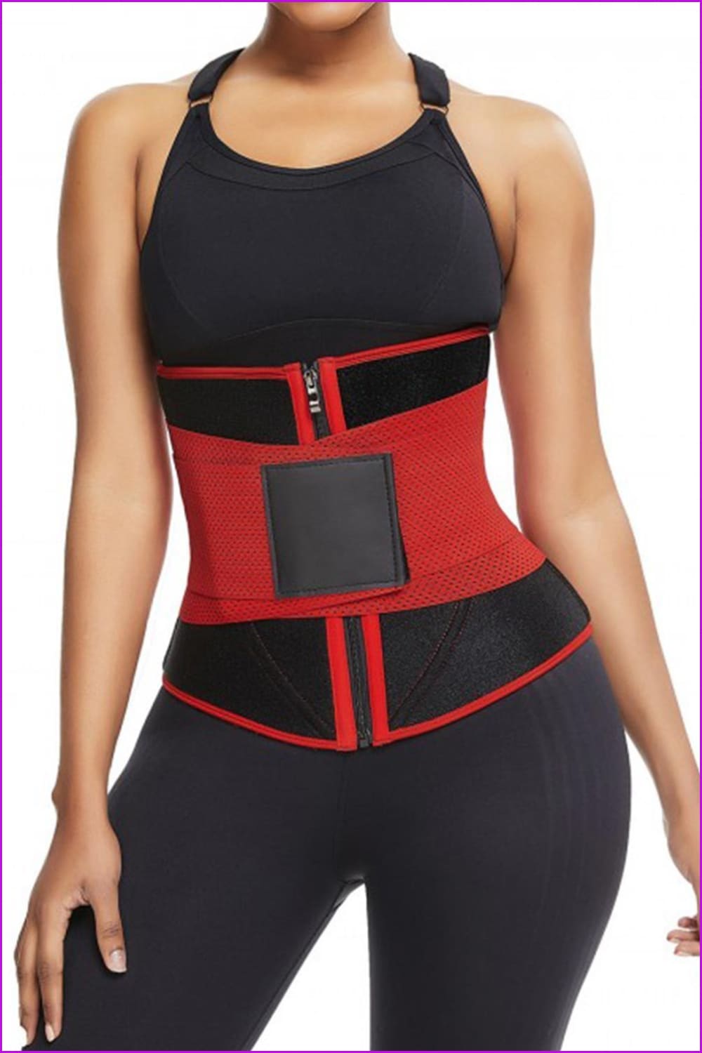 Women Waist Trainer Cincher Belt Tummy Control Sweat Girdle F3604 - Furdela