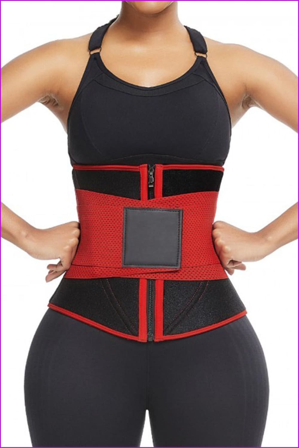 Women Waist Trainer Cincher Belt Tummy Control Sweat Girdle F3604 - Furdela