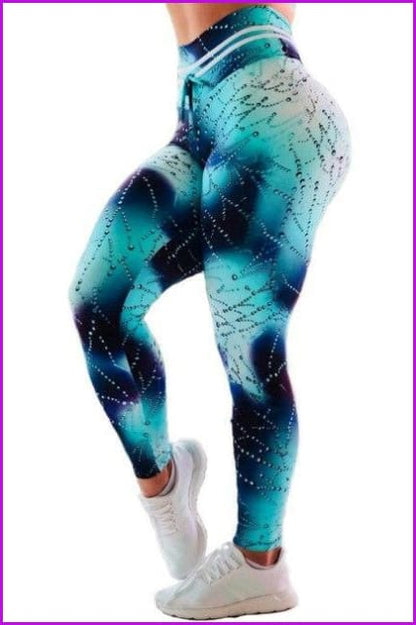 Yoga Pants Workout Fitness Jogging DE135 - Furdela